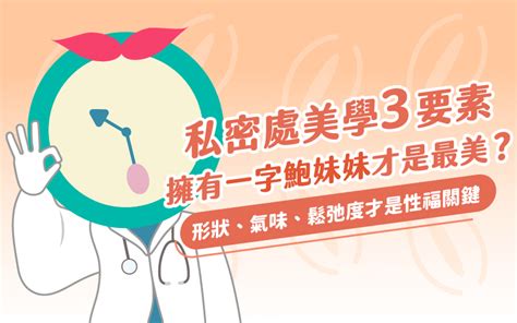 一字鮑|擁有「一字鮑」妹妹才是最美？「私密處美學3要素」形狀、氣味。